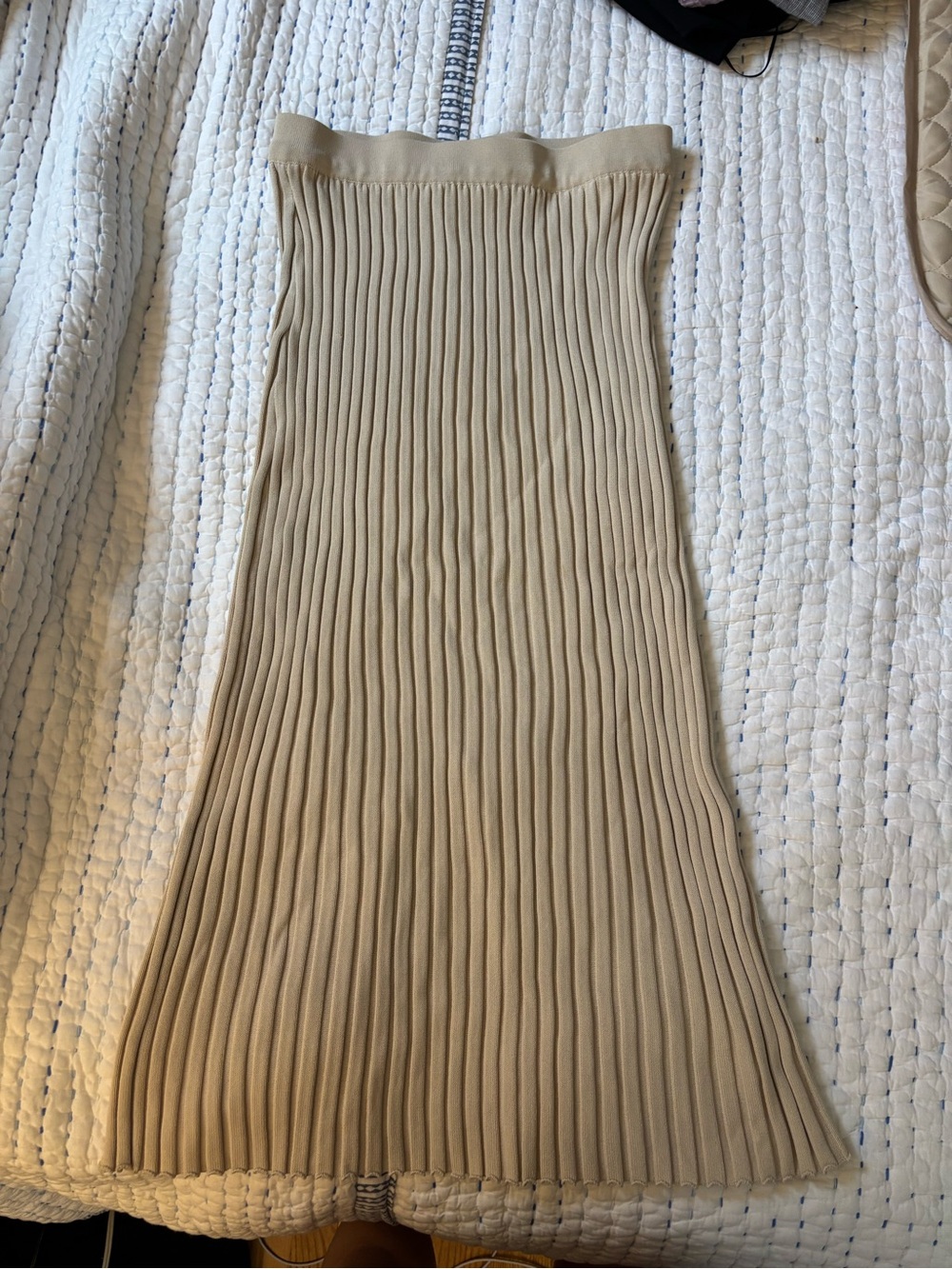 House of Harlow ribbed skirt
